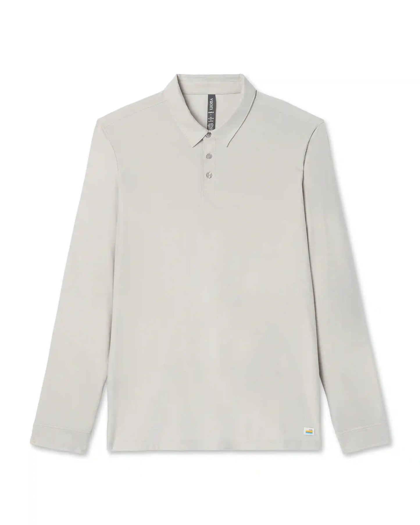 Long Sleeve Strato Tech Polo | Salt Heather