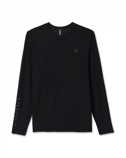 Long Sleeve Strato Graphic Tee | Black
