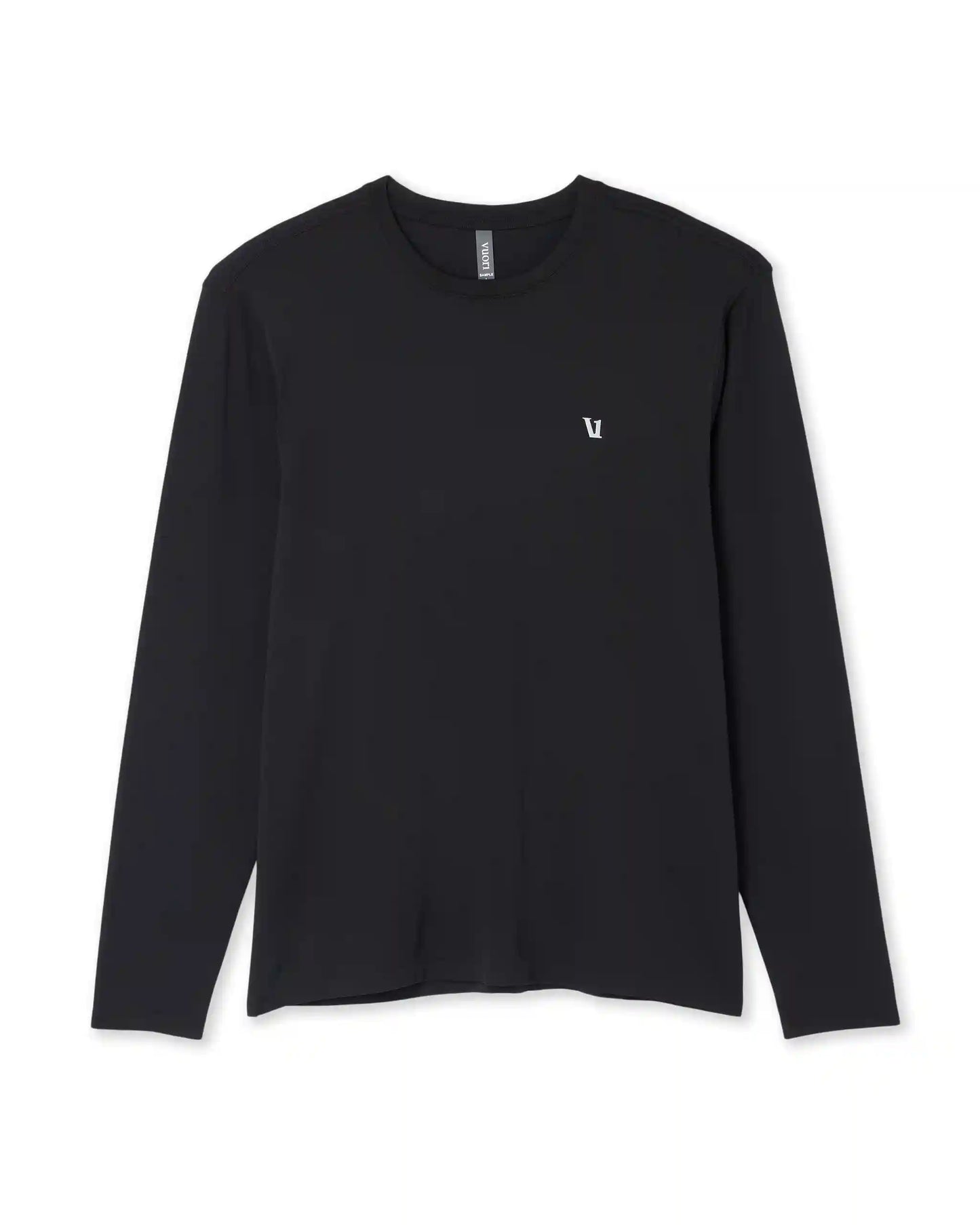 Long Sleeve Clearview Seamless Tee | Black