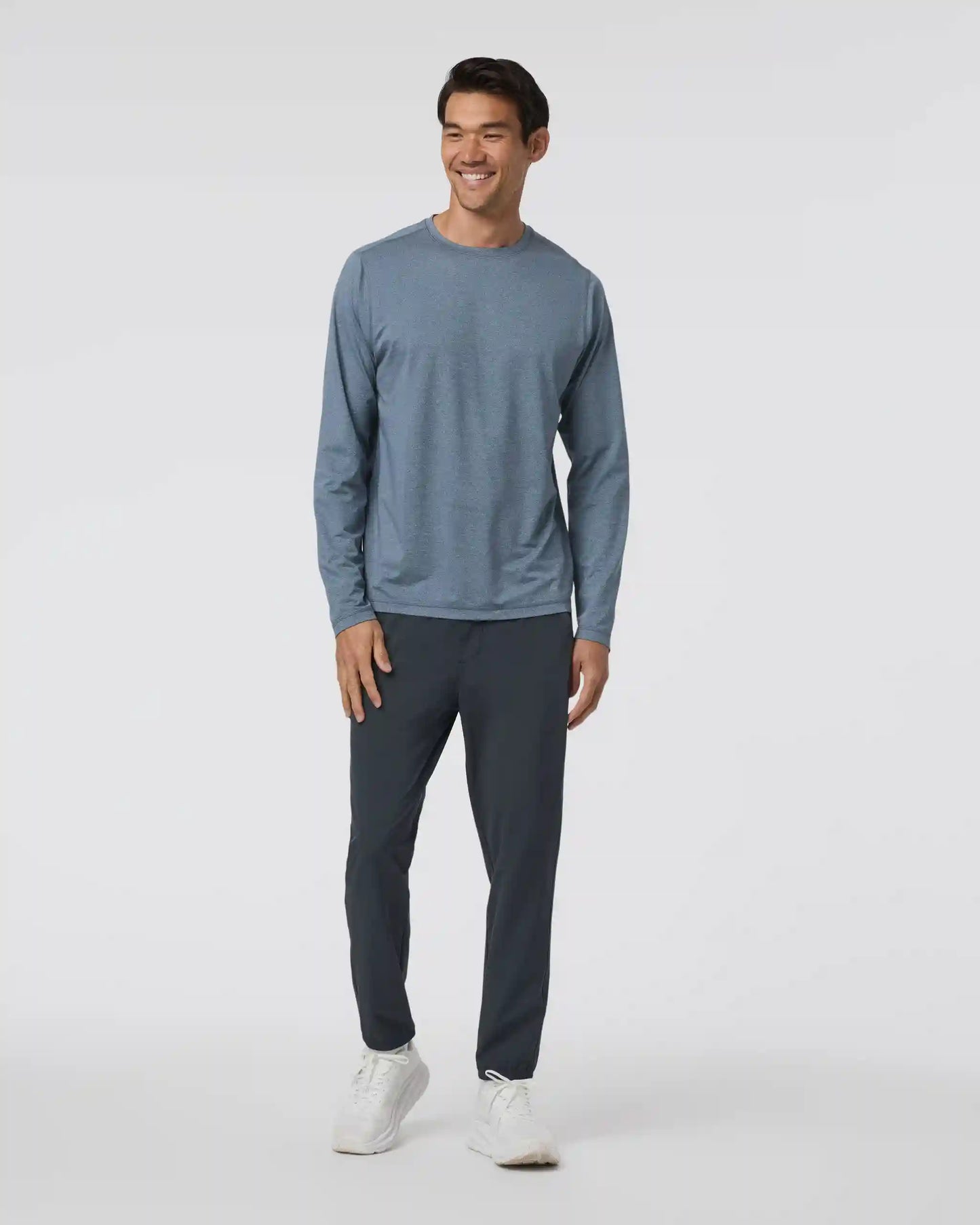 Long Sleeve Tradewind Performance Tee 2.0 | Pacific Heather