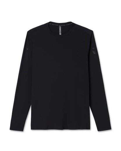 Long Sleeve Terra Run Tee | Black