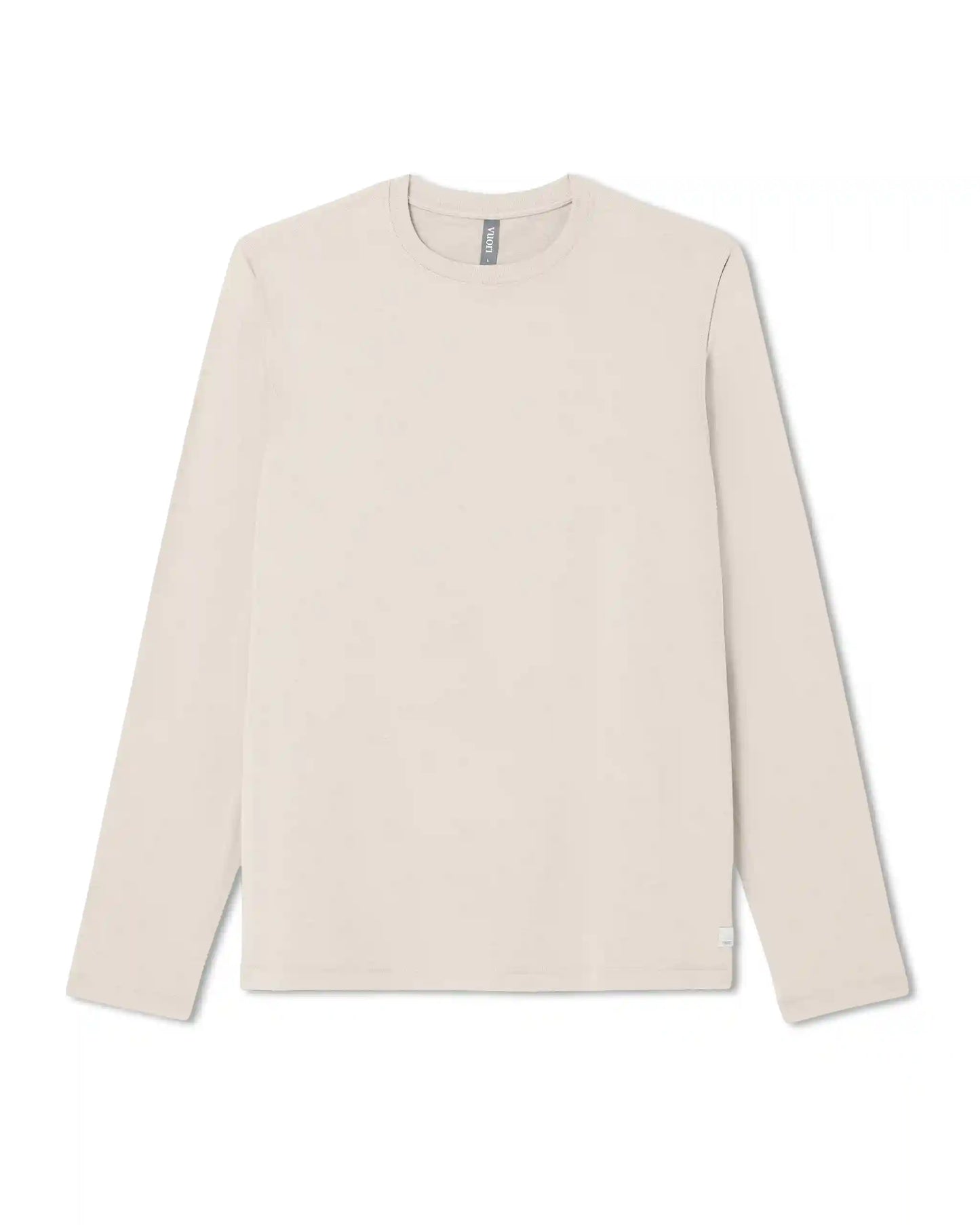 Long Sleeve Ponto Performance Tee | Oatmeal Heather