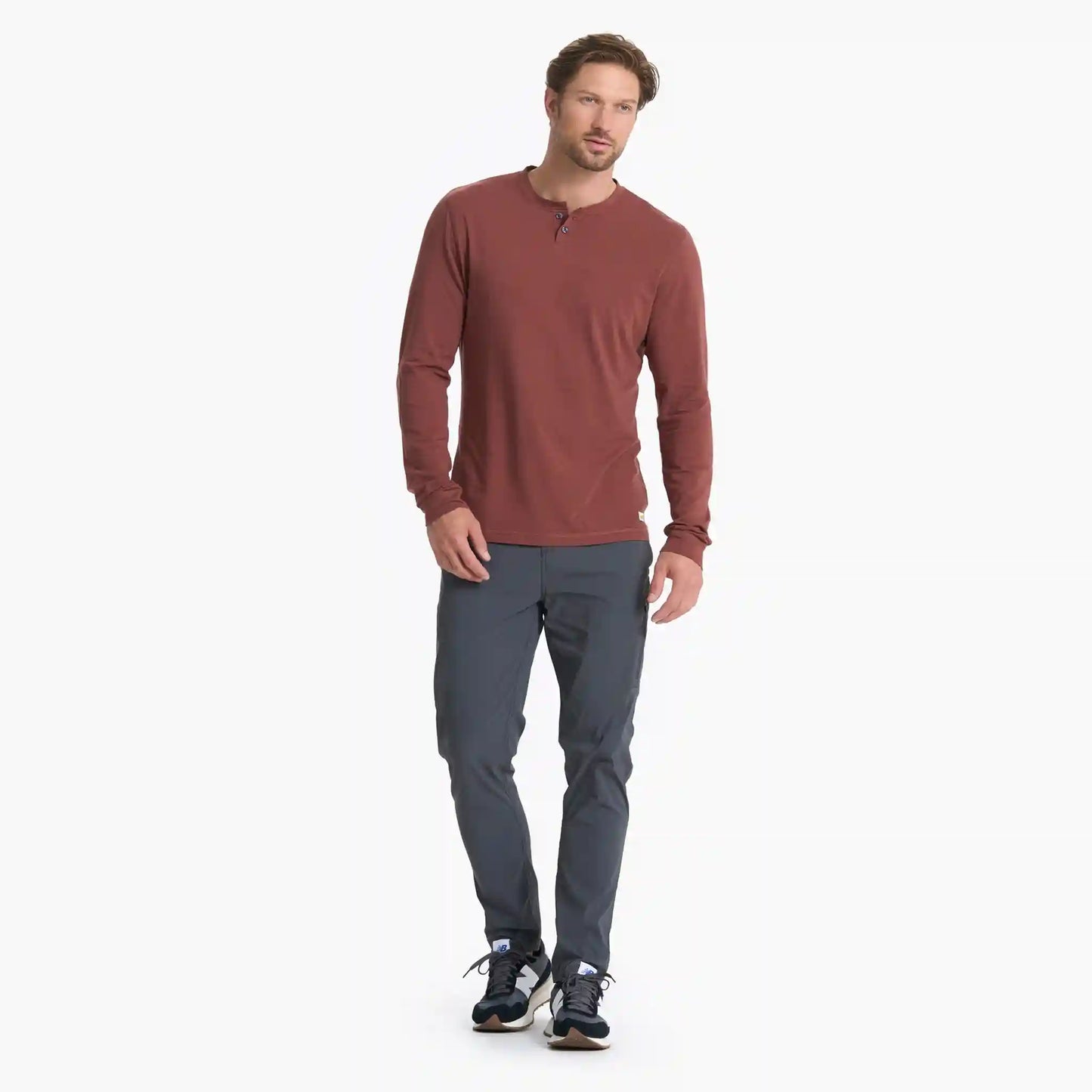 Long-Sleeve Ever Henley | Cedar