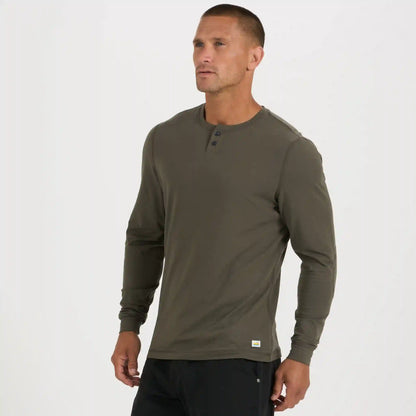 Long-Sleeve Ever Henley | Oregano