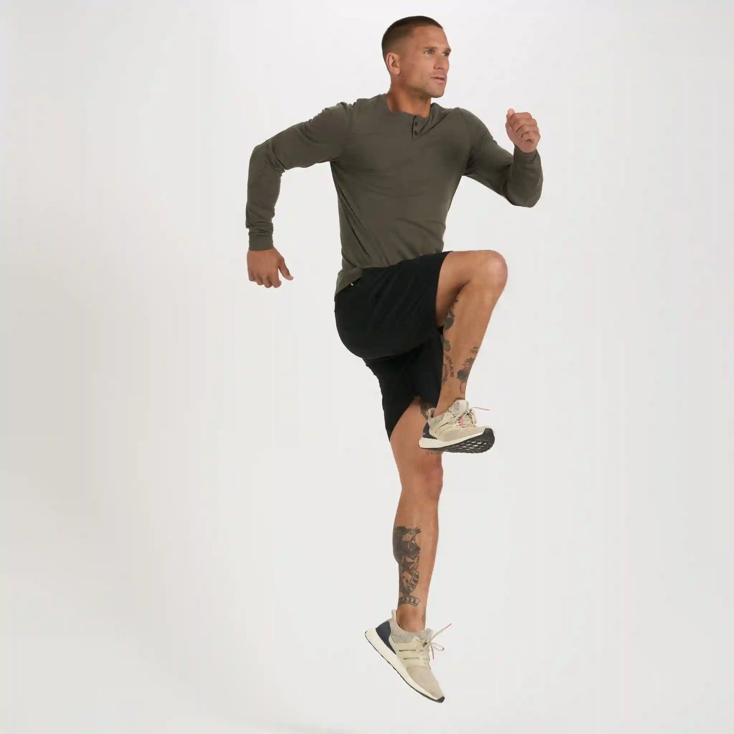 Long-Sleeve Ever Henley | Oregano