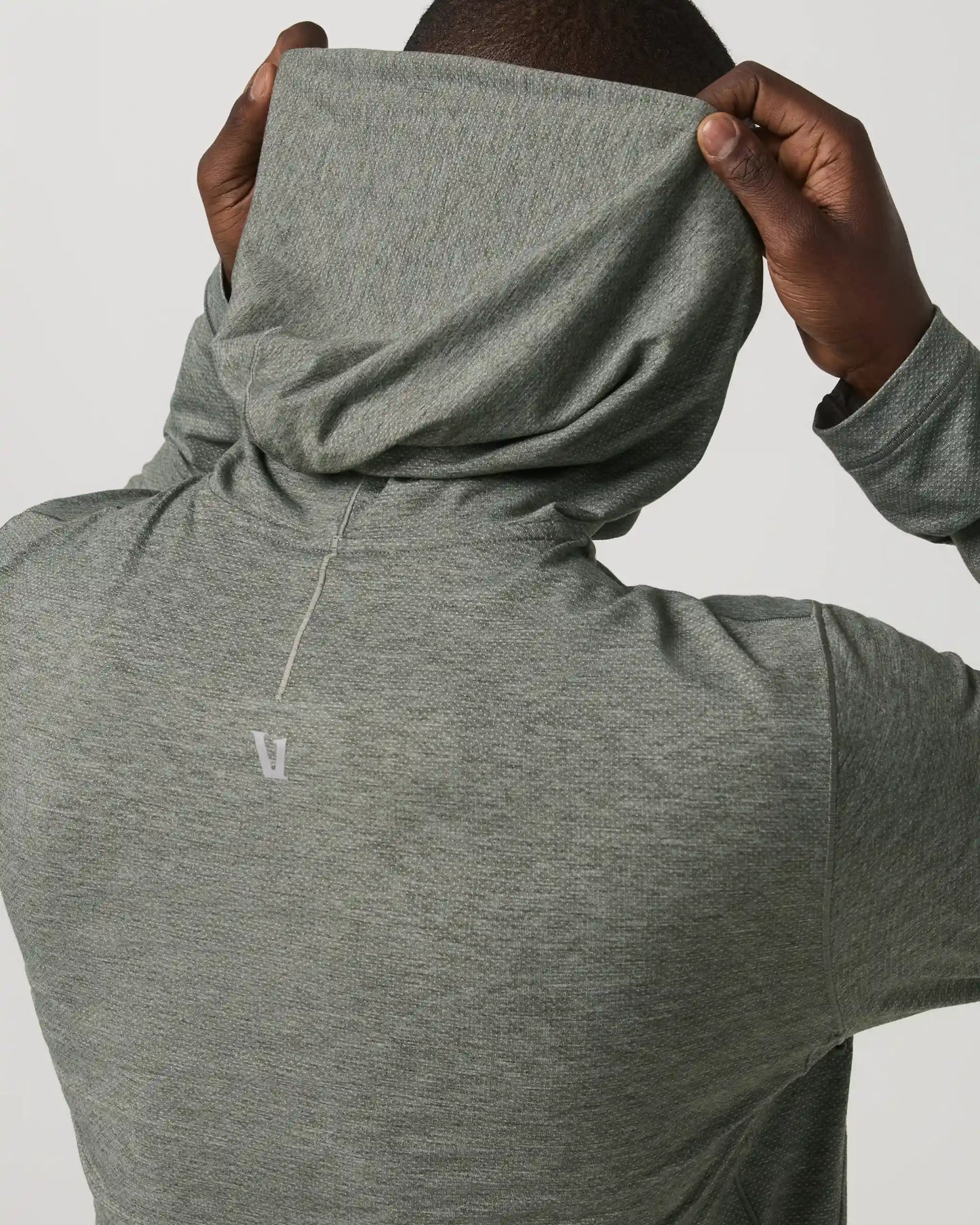 Long Sleeve Everyday Fitness Hoodie | River Rock Heather