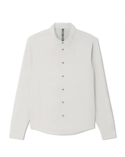 Long Sleeve Ponto Button Down Shirt | Salt Heather