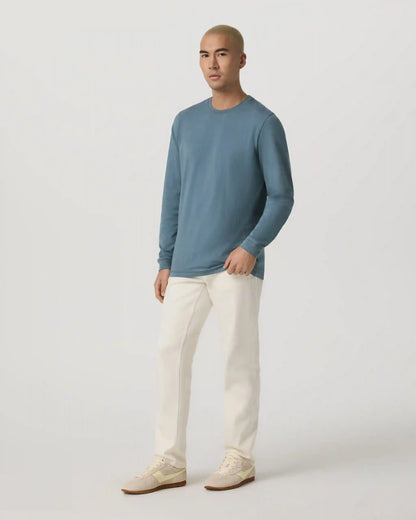 Long Sleeve Tuvalu Tee | Abyss