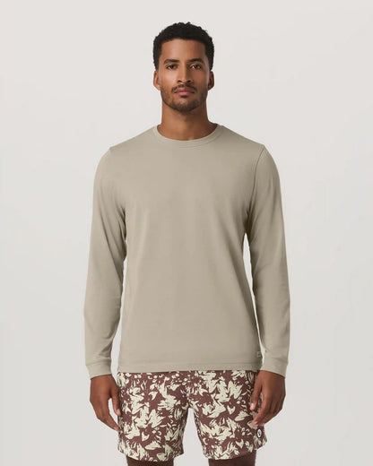 Long Sleeve Tuvalu Tee | Truffle