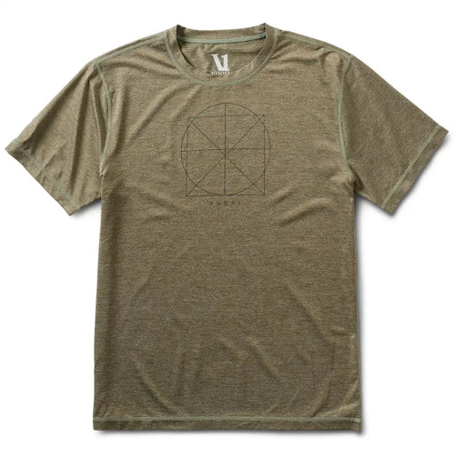 Geo Tech Tee | Army Heather