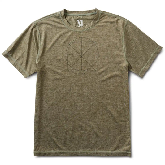 Geo Tech Tee | Army Heather
