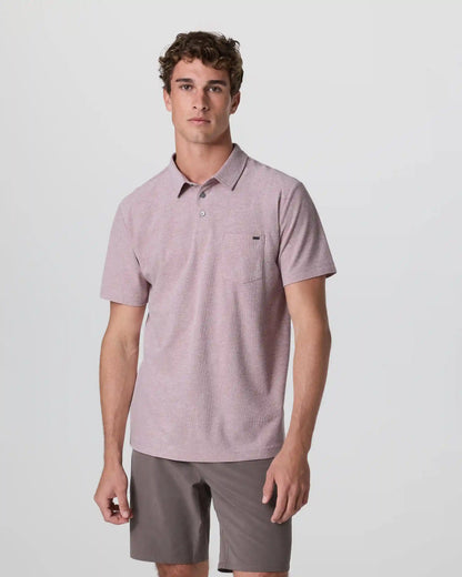 Ace Polo | Saltwater Red