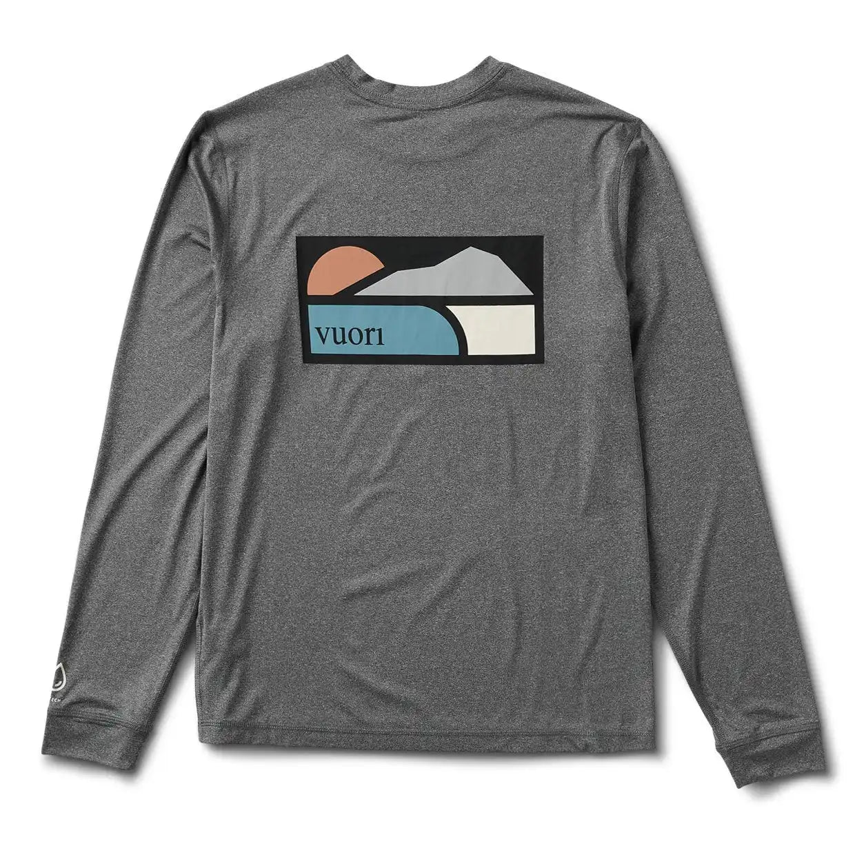 Long-Sleeve Uluwatu Water Tee | Charcoal Heather