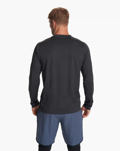 Long-Sleeve Tradewind Performance Tee | Black Heather