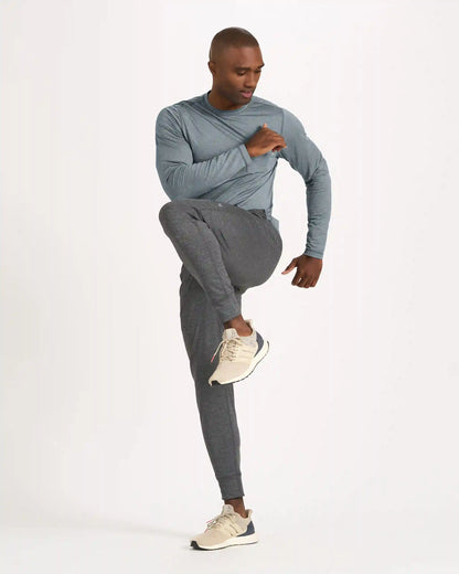 Long Sleeve Tradewind Performance Tee | Cloud Heather
