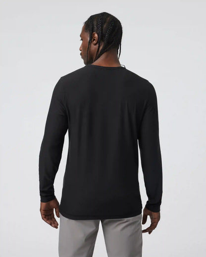 Long Sleeve Strato Tech Tee | Black