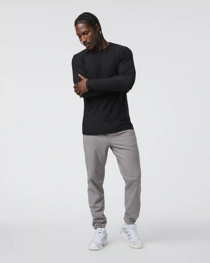 Long Sleeve Strato Tech Tee | Black