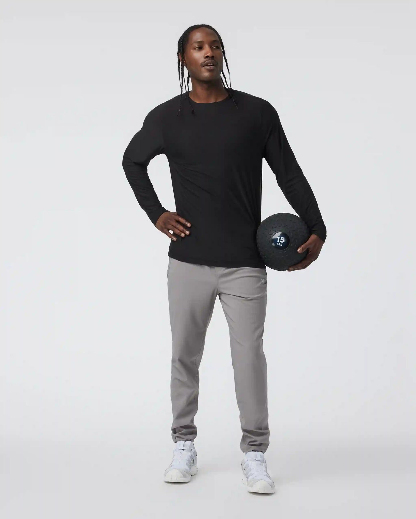 Long Sleeve Strato Tech Tee | Black