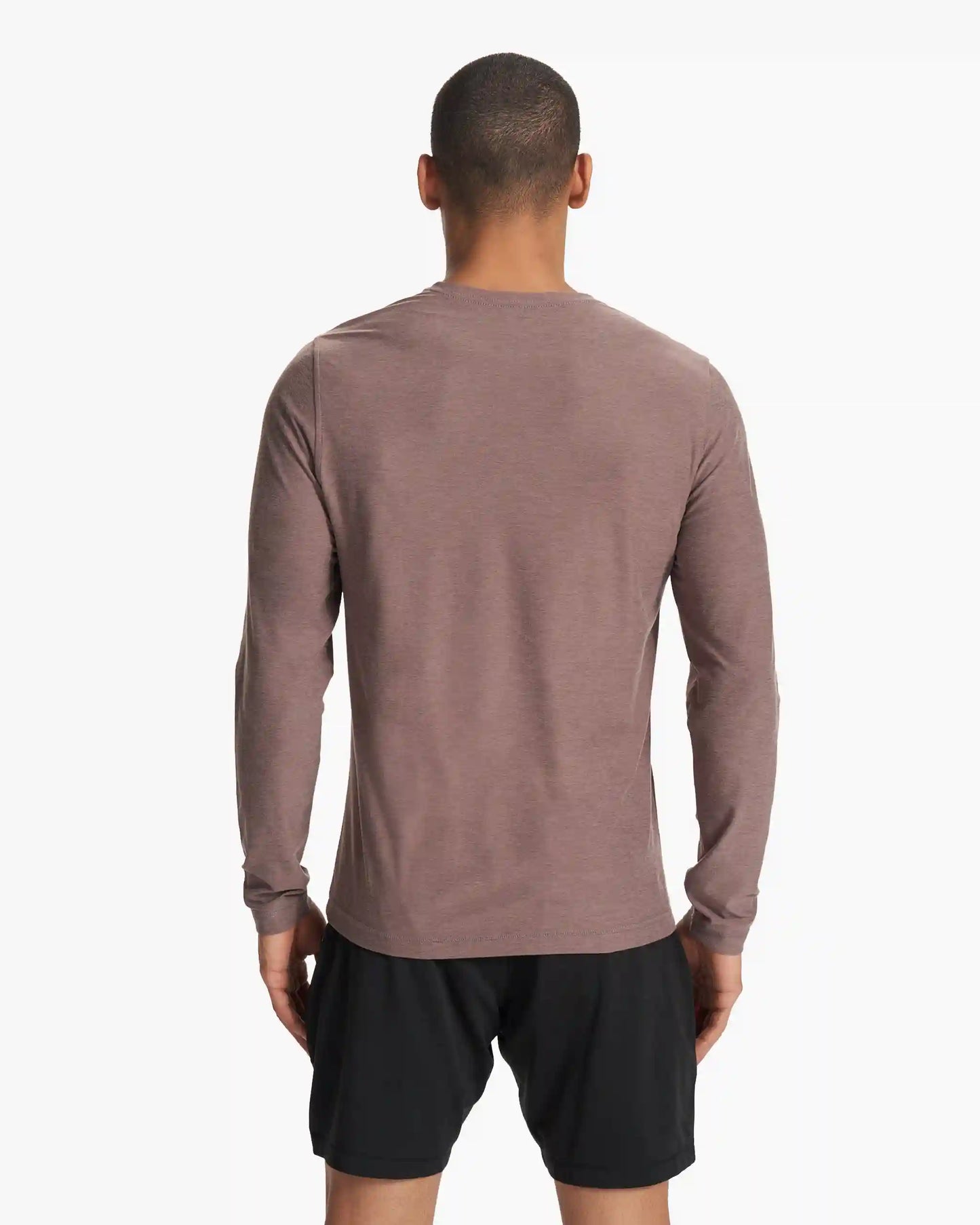 Long Sleeve Strato Tech Tee | Hazel Heather