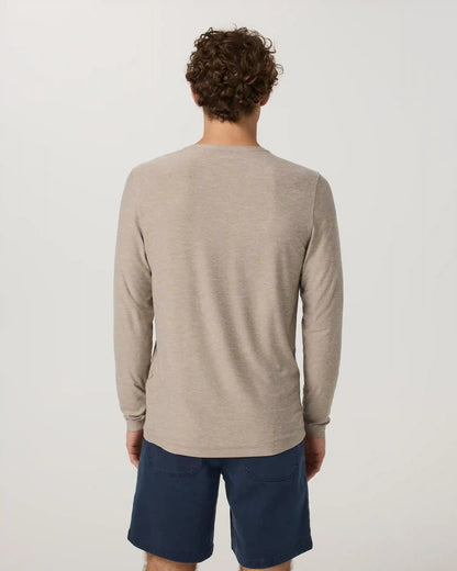Long Sleeve Strato Tech Tee | Acorn Heather