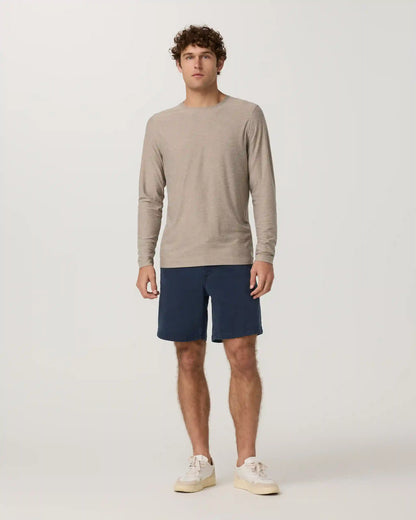 Long Sleeve Strato Tech Tee | Acorn Heather