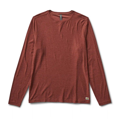 Long Sleeve Strato Tech Tee | Cedar Heather