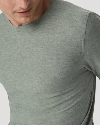 Long Sleeve Strato Tech Tee | Thyme Heather
