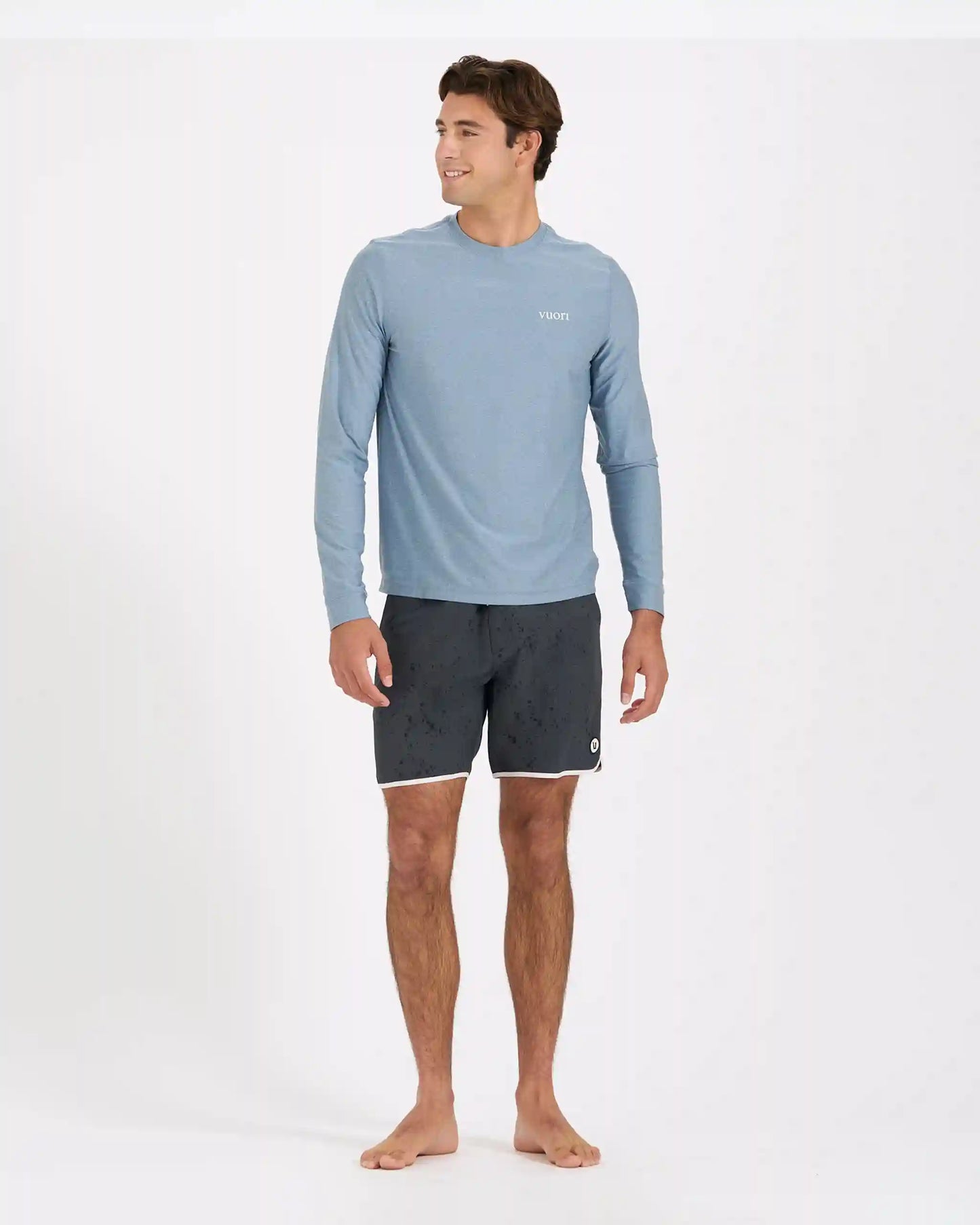 Long-Sleeve Uluwatu 2.0 Water Tee | Cloud Heather