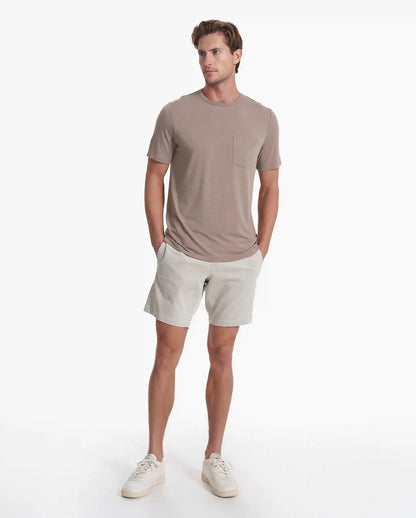 Linear Tech Tee | Walnut