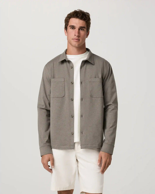 Coronado Shirt Jacket | Boulder Heather
