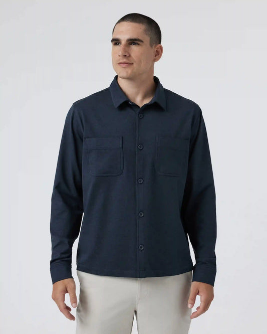 Coronado Shirt Jacket | Midnight Heather