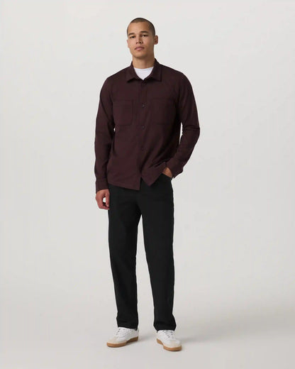 Coronado Shirt Jacket | Mahogany Heather