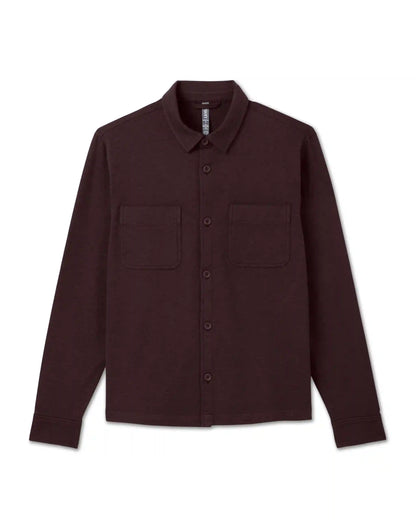 Coronado Shirt Jacket | Mahogany Heather