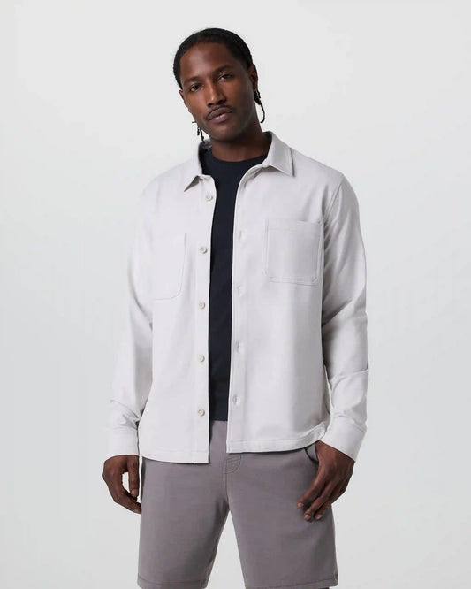 Coronado Shirt Jacket | Salt Heather