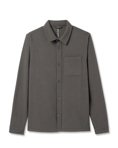 Beldon Shirt Jacket Knit Twill | Oregano