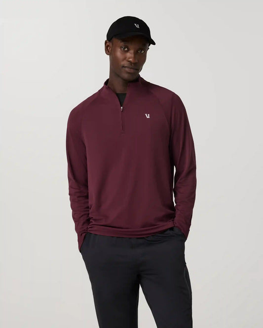 Clearview Seamless Quarter Zip | Fig