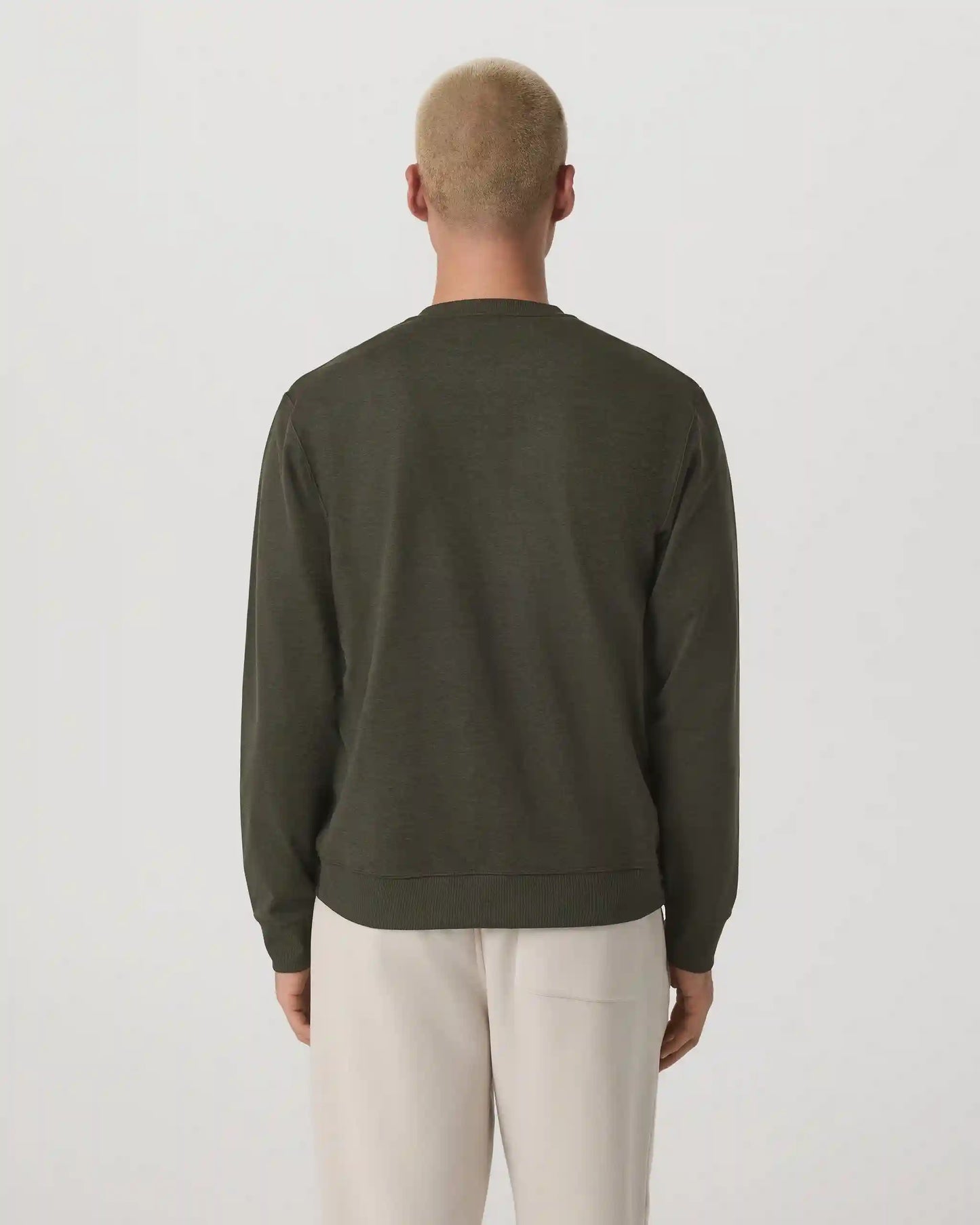 Long Sleeve Coronado Henley - Relaxed Fit | Oregano Heather