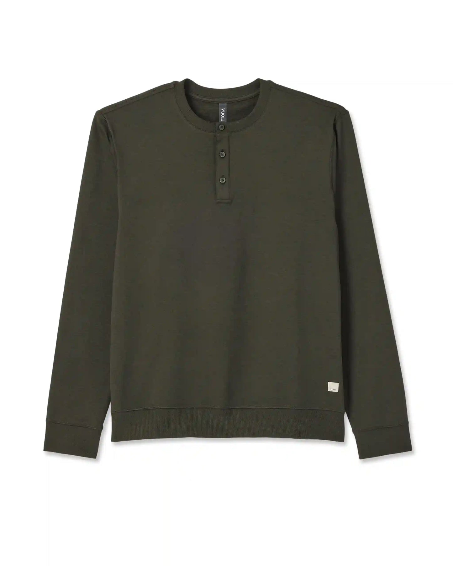 Long Sleeve Coronado Henley - Relaxed Fit | Oregano Heather