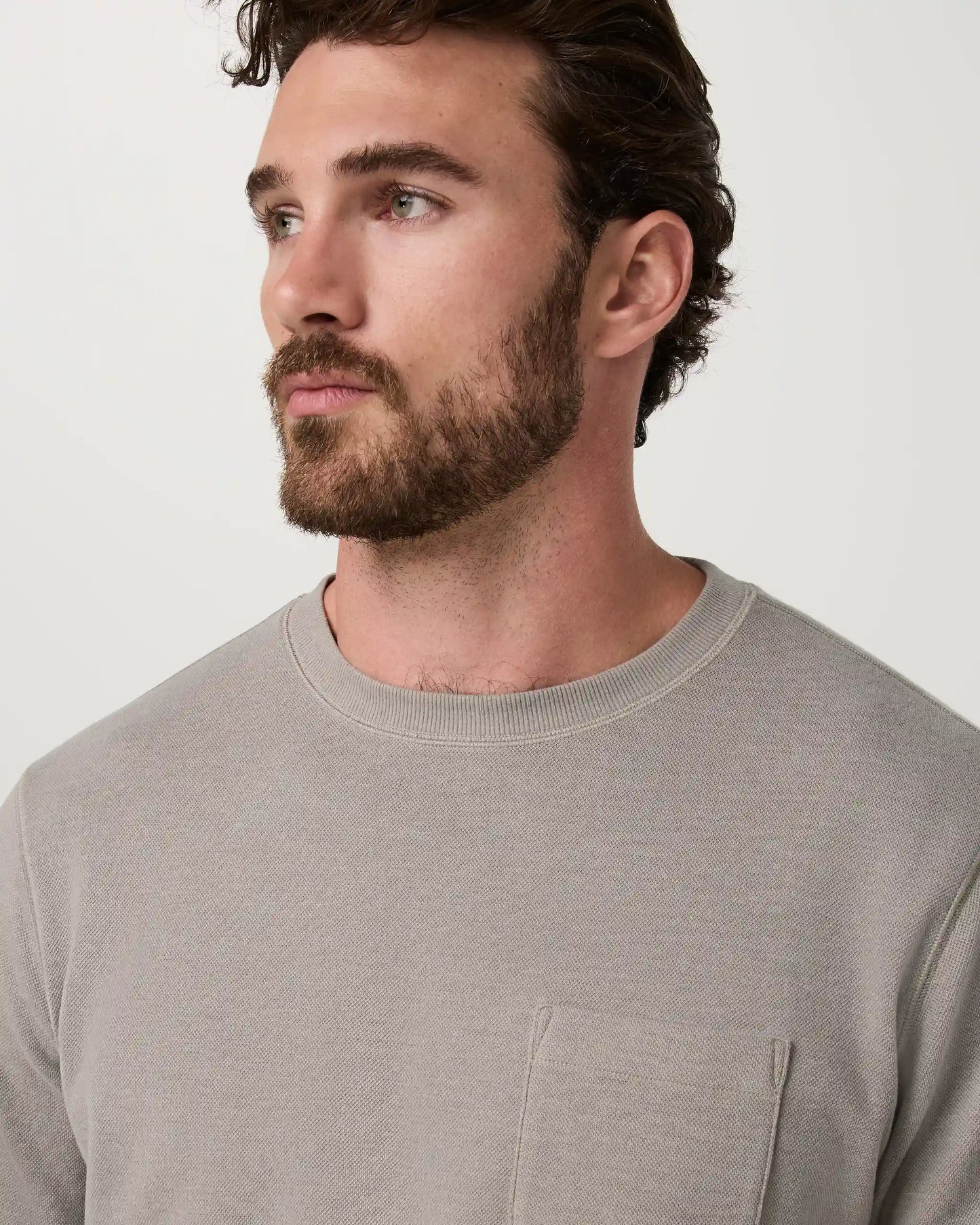 Jeffreys Crew 2.0 | Mocha Heather