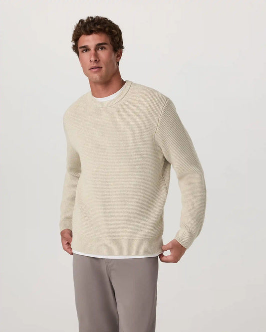 Denver Waffle Crew Sweater | Mushroom