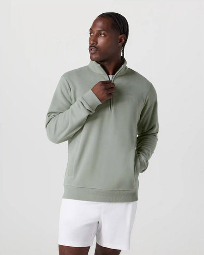 Cypress Quarter Zip 2.0 | Agave Green