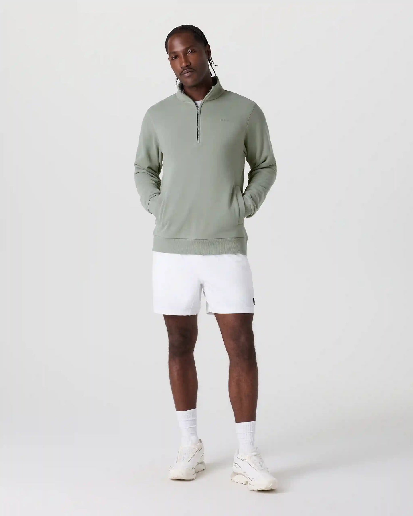 Cypress Quarter Zip 2.0 | Agave Green