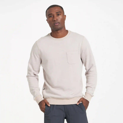 Jeffreys Pullover | Oyster Heather