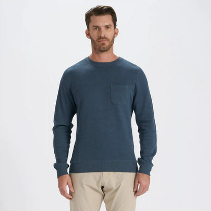 Jeffreys Pullover | Indigo Heather