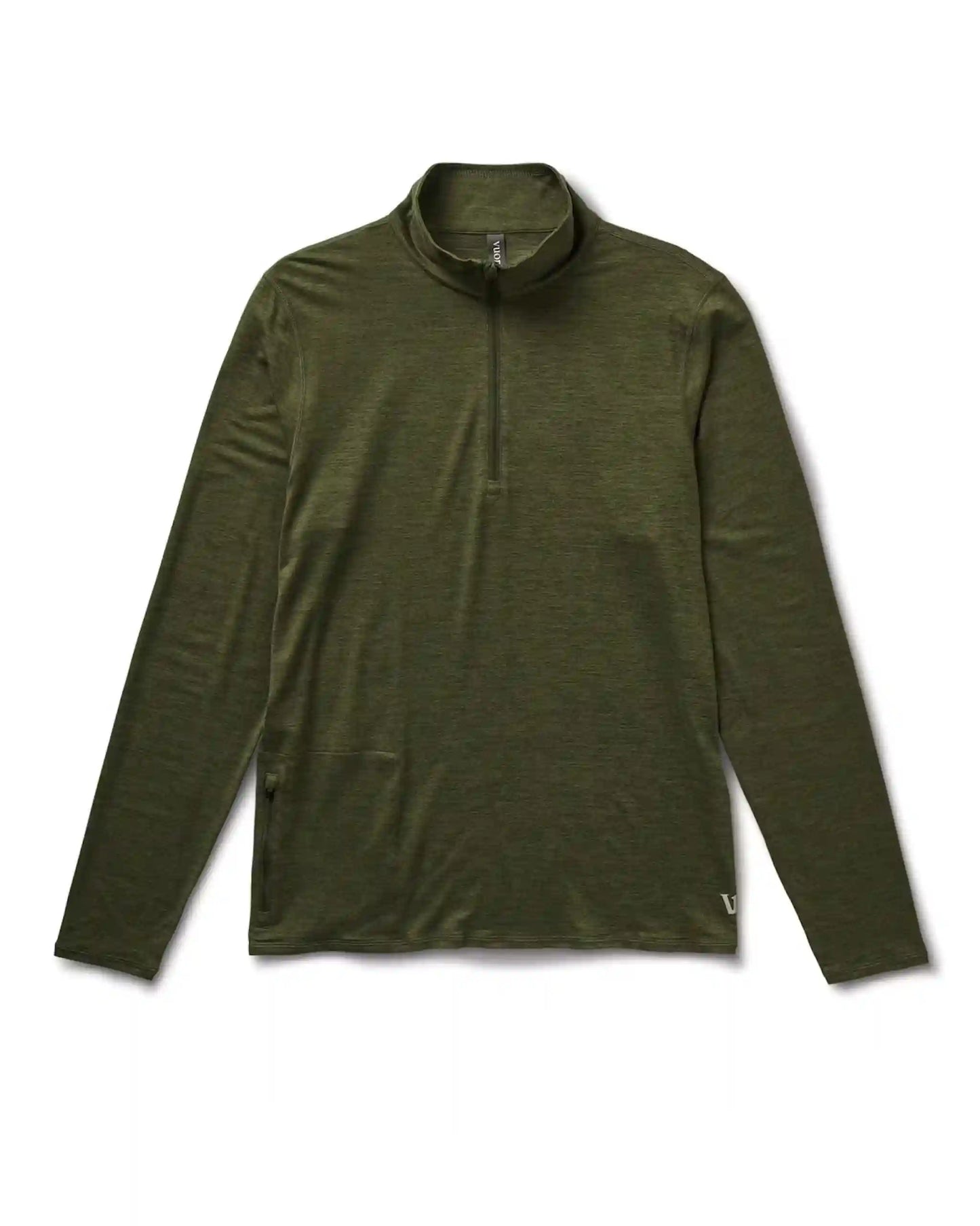 Ease Performance Half Zip | Forest Heather