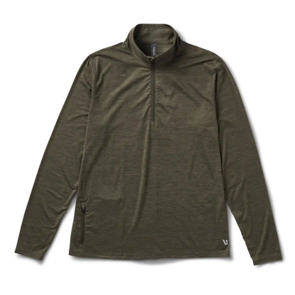Ease Performance Half Zip | Oregano Heather
