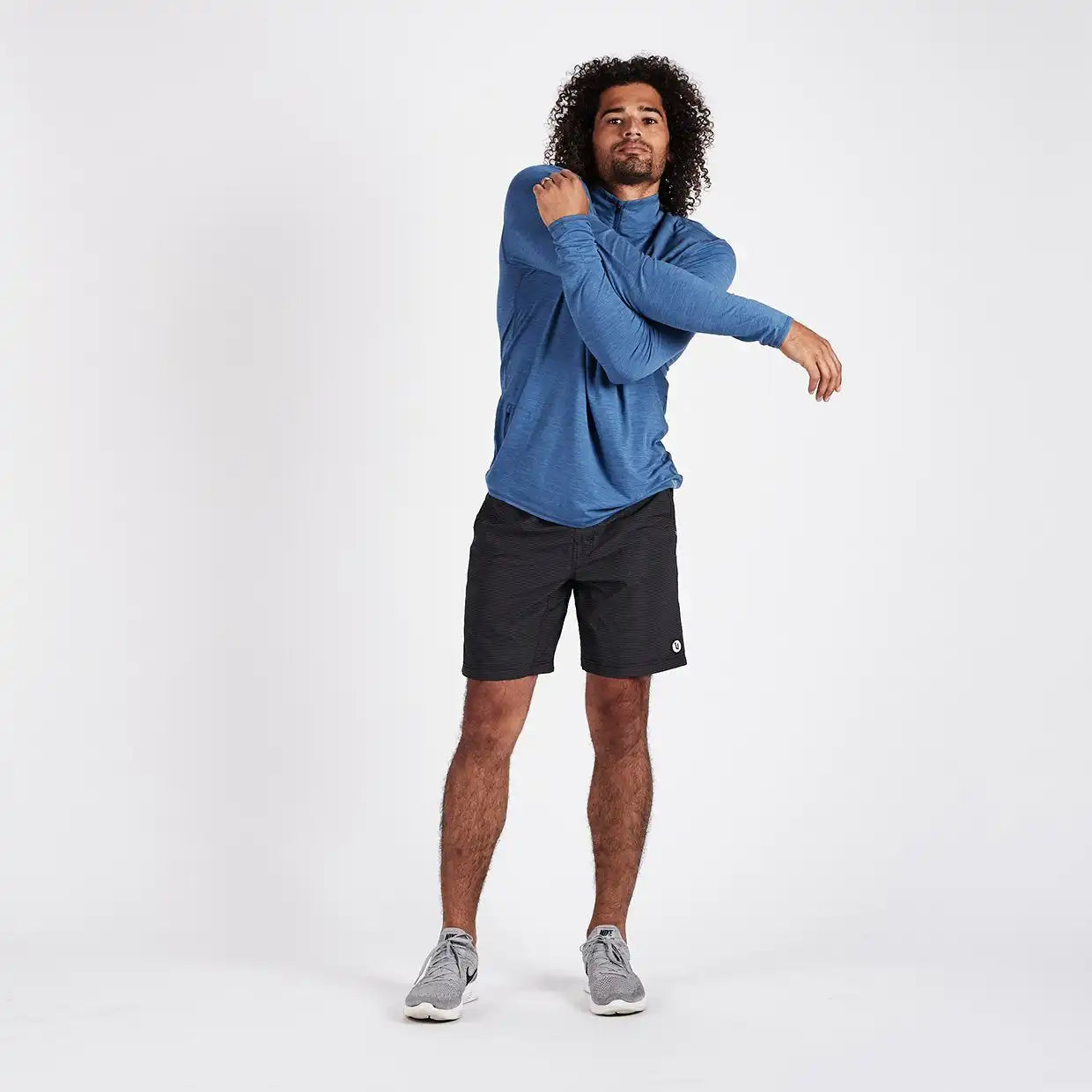 Ease Performance Half Zip | Sea Heather