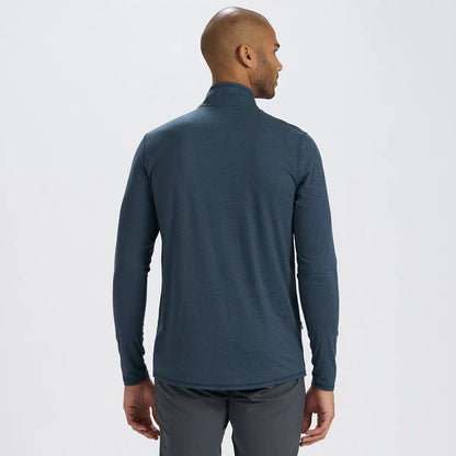 Ease Performance Half Zip | Indigo Heather