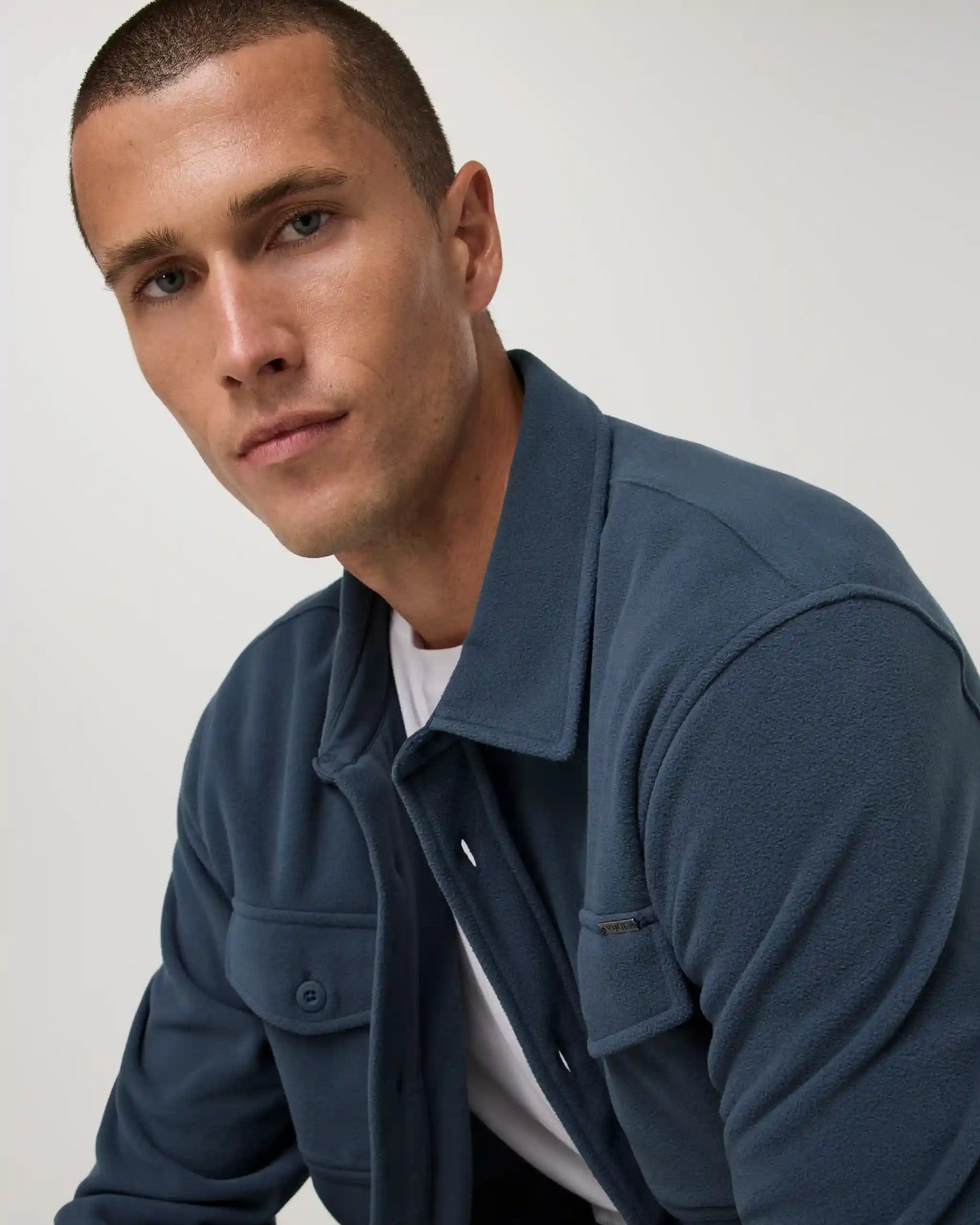 Aspen Shirt Jacket | Bay Blue