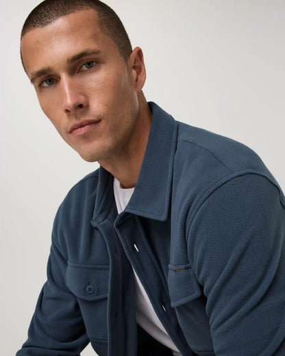 Aspen Shirt Jacket | Bay Blue